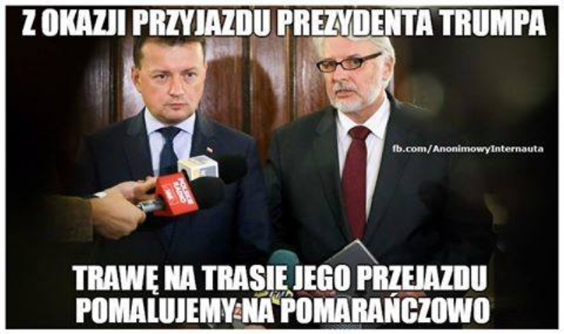 Donald Trump pod koniec sierpnia nie przyleci do Polski. Internauci tworzą memy 