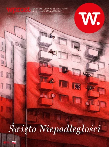 Okładka tygodnika Wprost nr 44/2021 (2009)