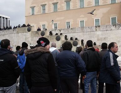 Miniatura: Ateńczycy nadal protestują, ale jest ich...