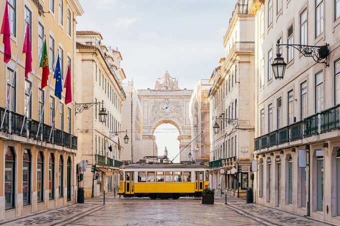 Lizbona, stare miasto i zabytkowa linia 28