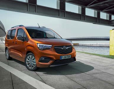 Miniatura: Opel Combo Life w nowej wersji ciężarowej....