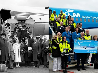 Miniatura: KLM świętuje 70 lat w Polsce. Dziś linia...