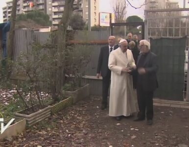 Miniatura: Papież Franciszek z niespodziewaną wizytą...