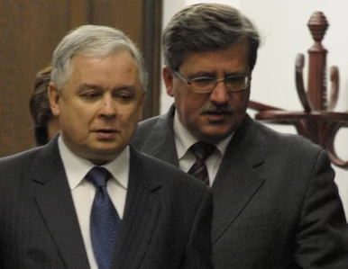 Miniatura: Komorowski krewnym Kaczyńskiego?