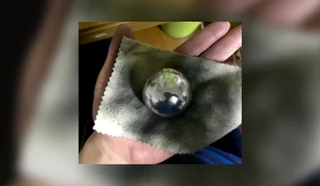 Kula po oczyszczeniu ściereczką 