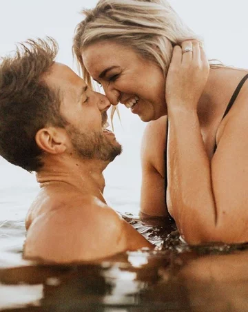 Jenna Kutcher i jej mąż 