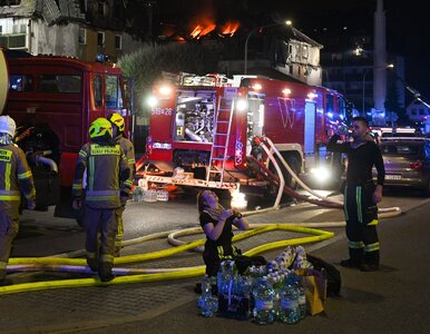 Miniatura: Przejmujące słowa strażaków, którzy gasili...