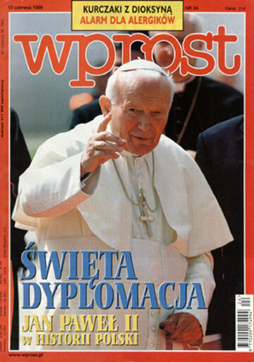 Okładka tygodnika Wprost nr 24/1999 (863)