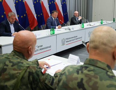 Miniatura: Szef MSWiA o nielegalnej migracji. „Służby...