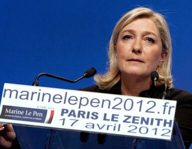 Miniatura: Le Pen porównała imigrantów do nazistów....