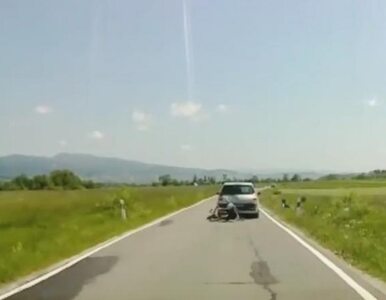Miniatura: Kierowca pod Tatrami brutalnie zaatakował...