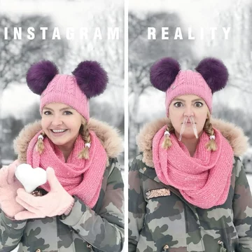 Instagram vs. rzeczywistość 