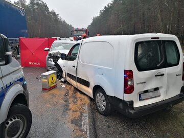 Tragiczny wypadek na&nbsp;Dk10