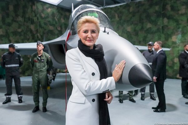 Miniatura: Pierwsza Dama w obiektywie, czyli co Agata...