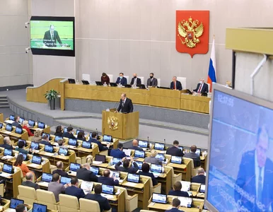 Miniatura: Rosyjscy deputowani zaklinają...