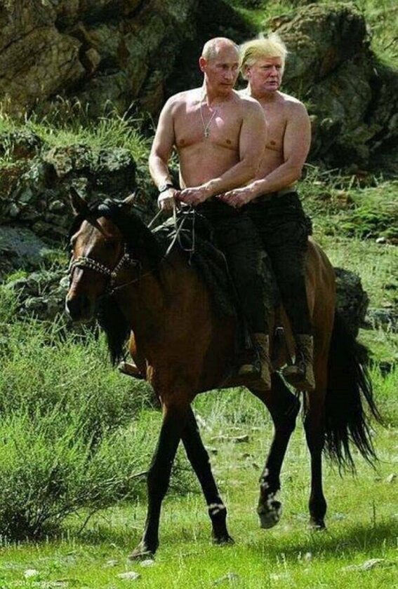 Władimir Putin, Donald Trump 