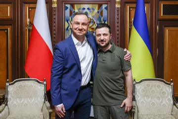 Andrzej Duda z wizytą na Ukrainie 