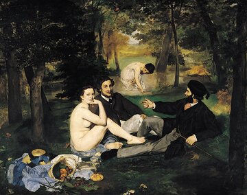 &Eacute;douard Manet, Le&nbsp;D&eacute;jeuner sur l'herbe