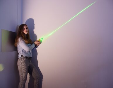 Miniatura: Powstał laserowy miecz świetlny. Stworzyła...