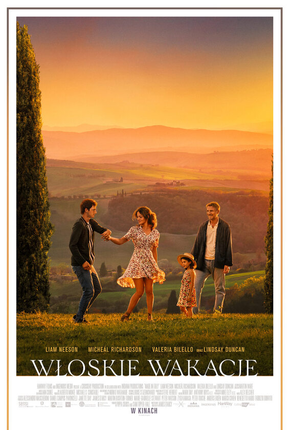 Plakat z filmu „Włoskie wakacje” 