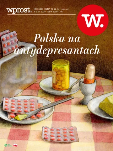 Okładka tygodnika Wprost nr 23/2020 (1939)