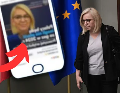 Miniatura: Wykorzystali wizerunek polskiej minister...