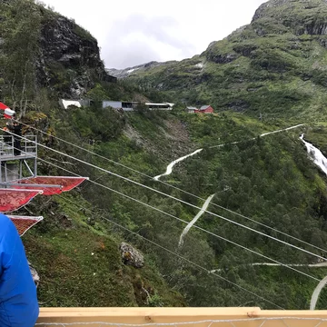 Kolejka tyrolska z Vatnahalsen do Kårdalen 