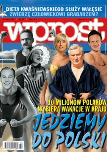 Okładka tygodnika Wprost nr 27/2003 (1075)