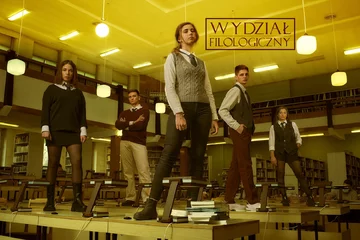 Plakat zachęcający do studiowania na Uniwersytecie Opolskim 