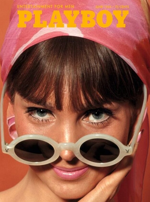 Okładka magazynu "Playboy" - czerwiec 1965 rok Jedna z ryzykownych okładek "Playboya". W środku znajdowały się bowiem zdjęcia Ursuli Andress, która w tym czasie była niezwykle popularna. Komentatorzy dziwili się wówczas, dlaczego to jej nie zdecydowano się umieścić na okładce.