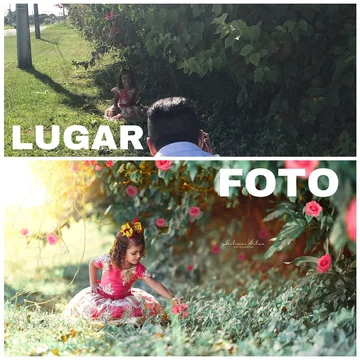 Plan zdjęciowy i efekt pracy fotografa 
