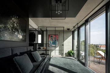 Apartament w Pradze, projekt OOOOX 