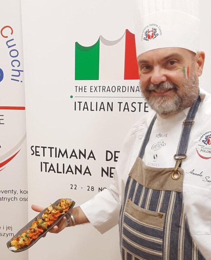 Anuelo Serra, mistrz włoskiej kuchni