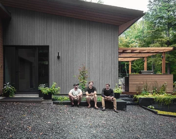 Drewniany dom jednorodzinny, projekt Matière Première Architecture v2com, 5891-02, Matière Première Architecture