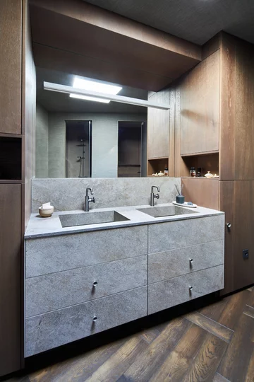 Apartament z tarasem na dachu, projekt Joanna Kulczyńska 