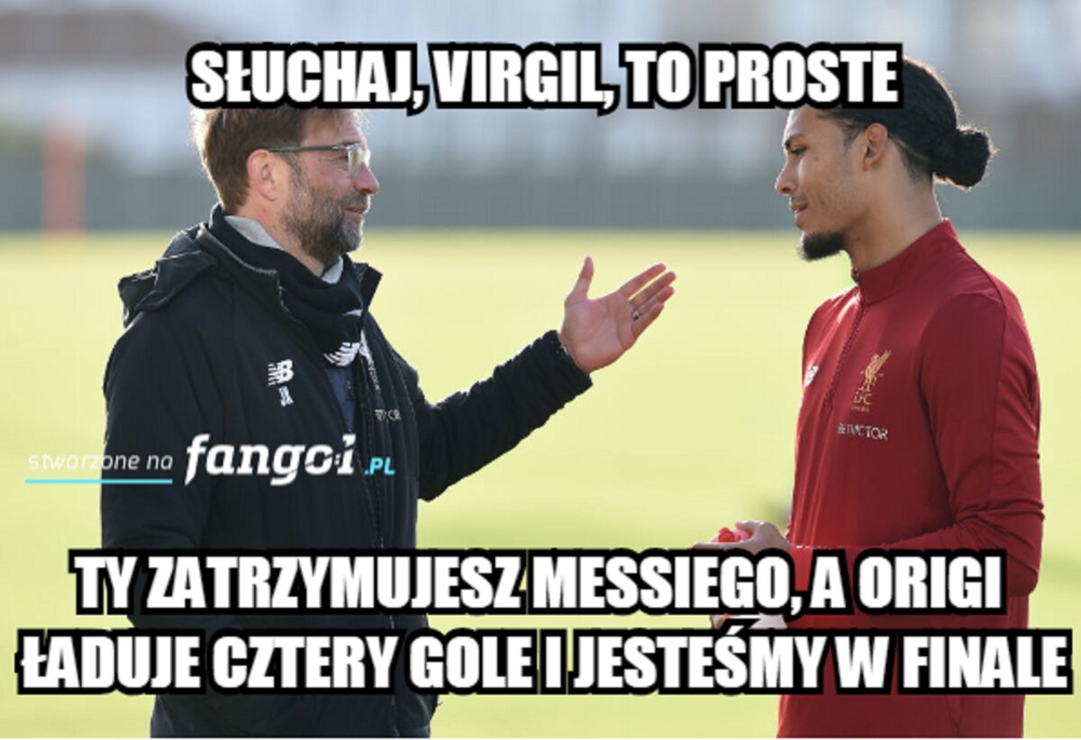 Memy po meczu Liverpool - Barcelona 