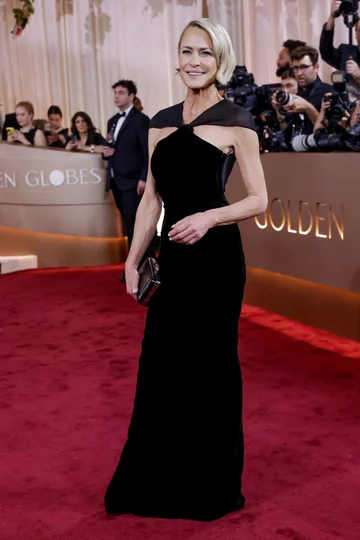 Robin Wright na rozdaniu Złotych Globów 2026 