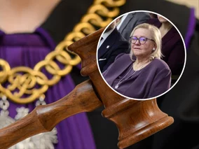 Miniatura: Była I prezes Sądu Najwyższego...