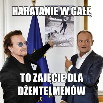 Mem po spotkaniu Bono-Tusk 