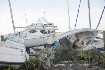 Miami po przejściu huraganu Irma 