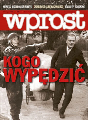 Okładka tygodnika Wprost nr 5/2008 (1310)