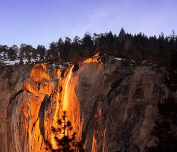 Wodospad Horsetail Fall 