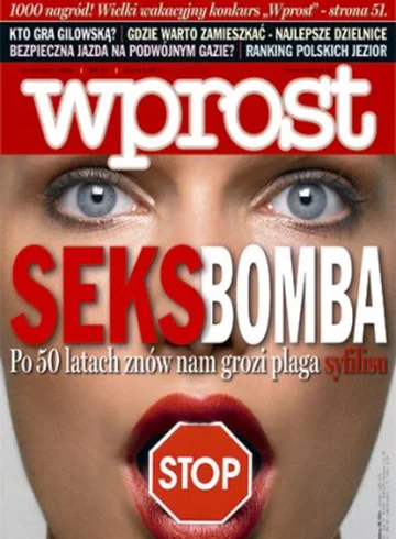 Okładka tygodnika Wprost nr 32/2006 (1235)