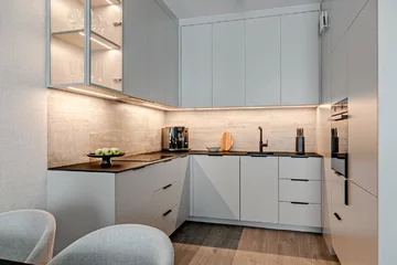 Miękka nowoczesność. Projekt: Deer Design 