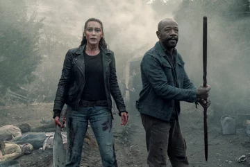 Kadr z 5. sezonu serialu „Fear the Walking Dead” 