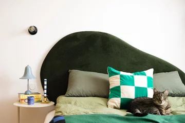 Małe, lecz kolorowe mieszkanie, projekt: FUGA Architektura Wnętrz 