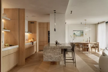 Elegancki apartament w Krakowie, projekt Katarzyna Kraszewska 