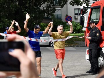 „Ultramaratonu Wdzięczności” z Kijowa do Warszawy