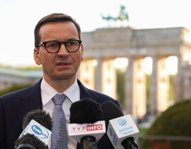 Miniatura: Morawiecki po rozmawie z Scholzem:...