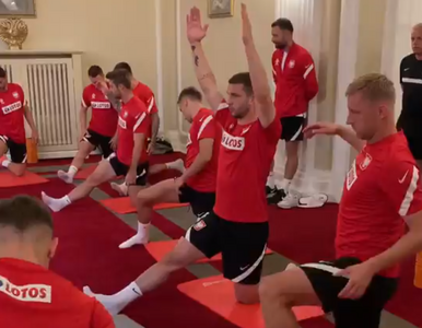 Miniatura: Euro 2020. Polacy trenowali przed meczem...